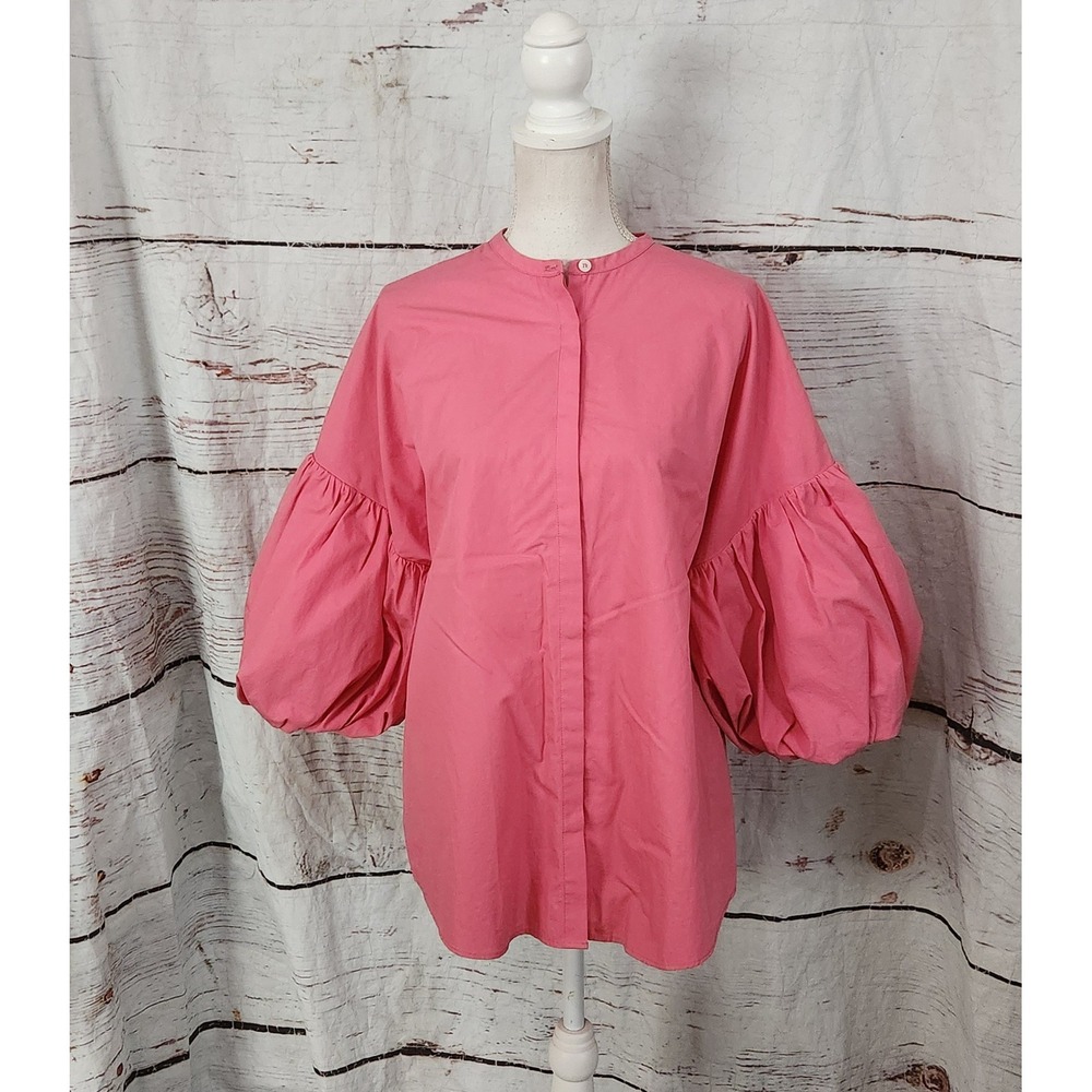 Giambattista Valli Balloon Sleeve Top Size‎ 44/Medium